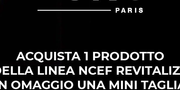 Filorga NCEF Revitalize con omaggio