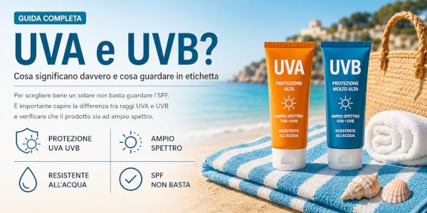 UVA e UVB: cosa significano davvero e cosa guardare in etichetta