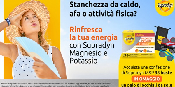 Promo supradyn magnesio e potassio luglio