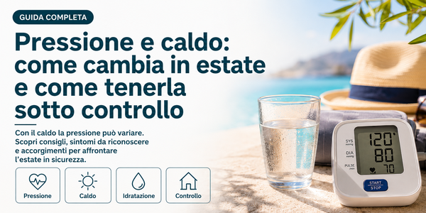Pressione e caldo: come cambia in estate e come tenerla sotto controllo