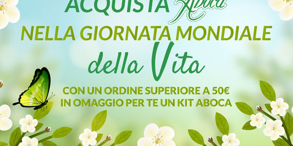 GIORNATA MONDIALE DELLA VITA + ABOCA: Kit viaggio in omaggio