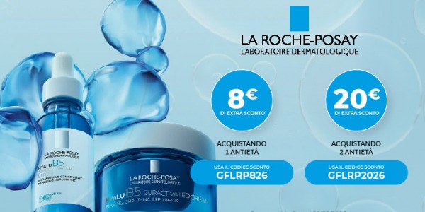 Promo Settembre La Roche Posay Antietà 