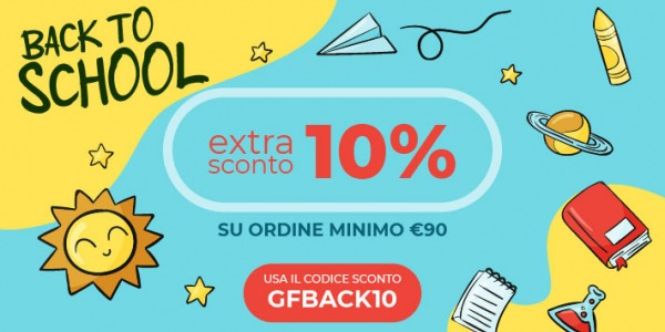 BACK TO ROUTINE: riparti con il 10% EXTRA