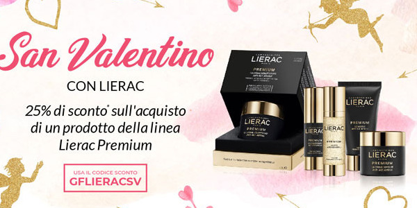 SAN VALENTINO LIERAC: DAL 11 AL 14 FEBBRAIO 25% DI SCONTO