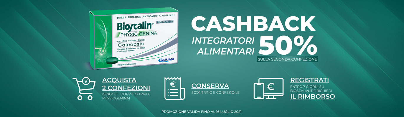 CASHBACK BIOSCALIN