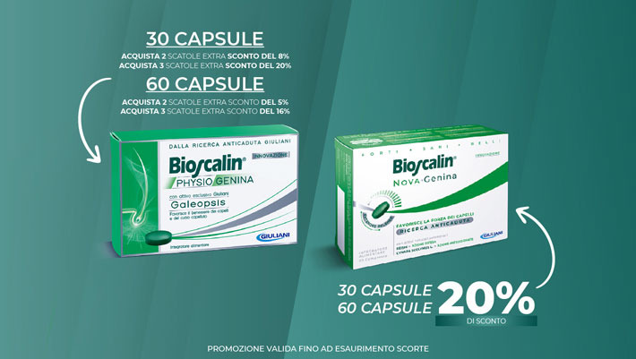 PROMO BIOSCALIN NOVAGENINA E PHYSIOGENINA