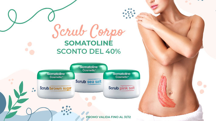 Somatoline Scrub Corpo Sconto del 40%