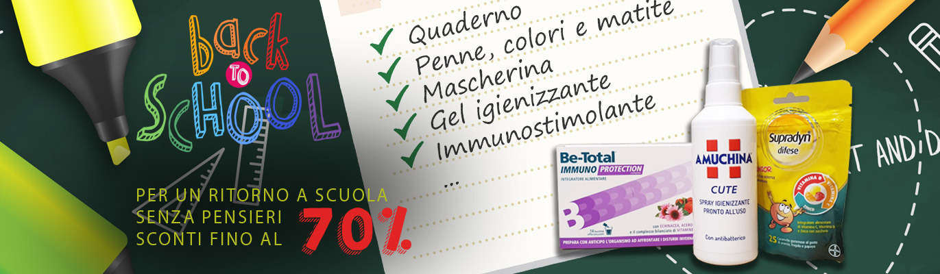 Back to School: un ritorno a scuola più leggero e sicuro