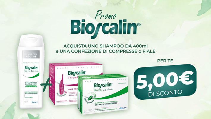 Promo Bioscalin: per te 5€ di sconto