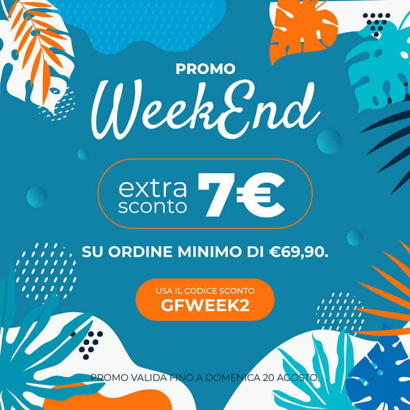 PROMO WEEKEND 18-20 AGOSTO 2023
