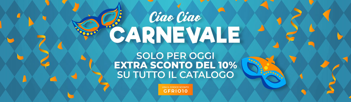 SCADUTA! CIAO CIAO CARNEVALE