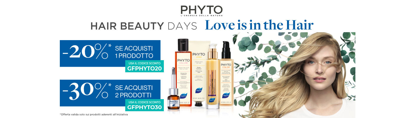 PROMO PHYTO "LOVE IS IN THE HAIR"