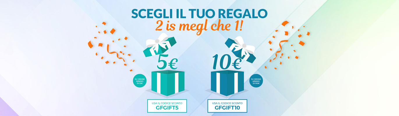 2 IS MEGL CHE 1! NON UNO, MA BEN 2 CODICI SCONTO.